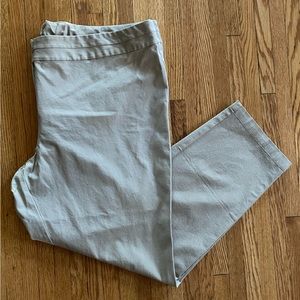 NWT Sz 26W J.Jill Khaki Pants